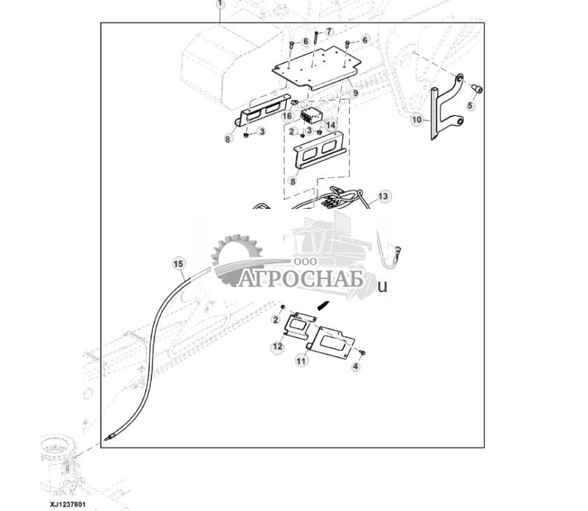 Lubrication Harness Kit, Boom, CF511  CF711 - ST894121 234.jpg